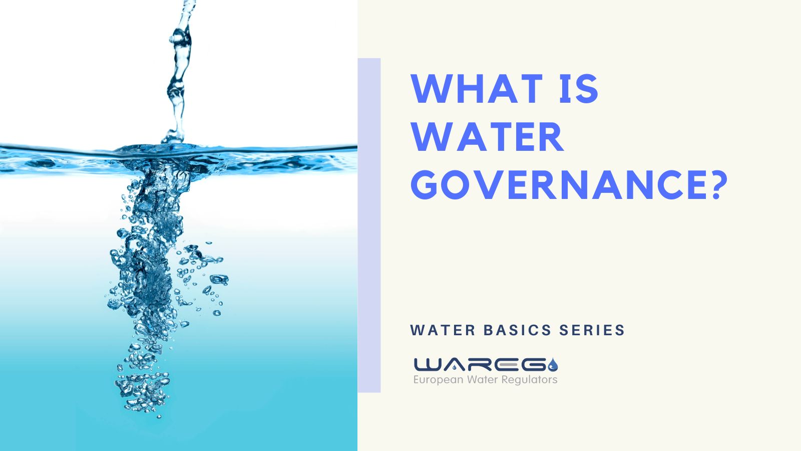 4 What Is Water Governance WAREG European Water Regulators